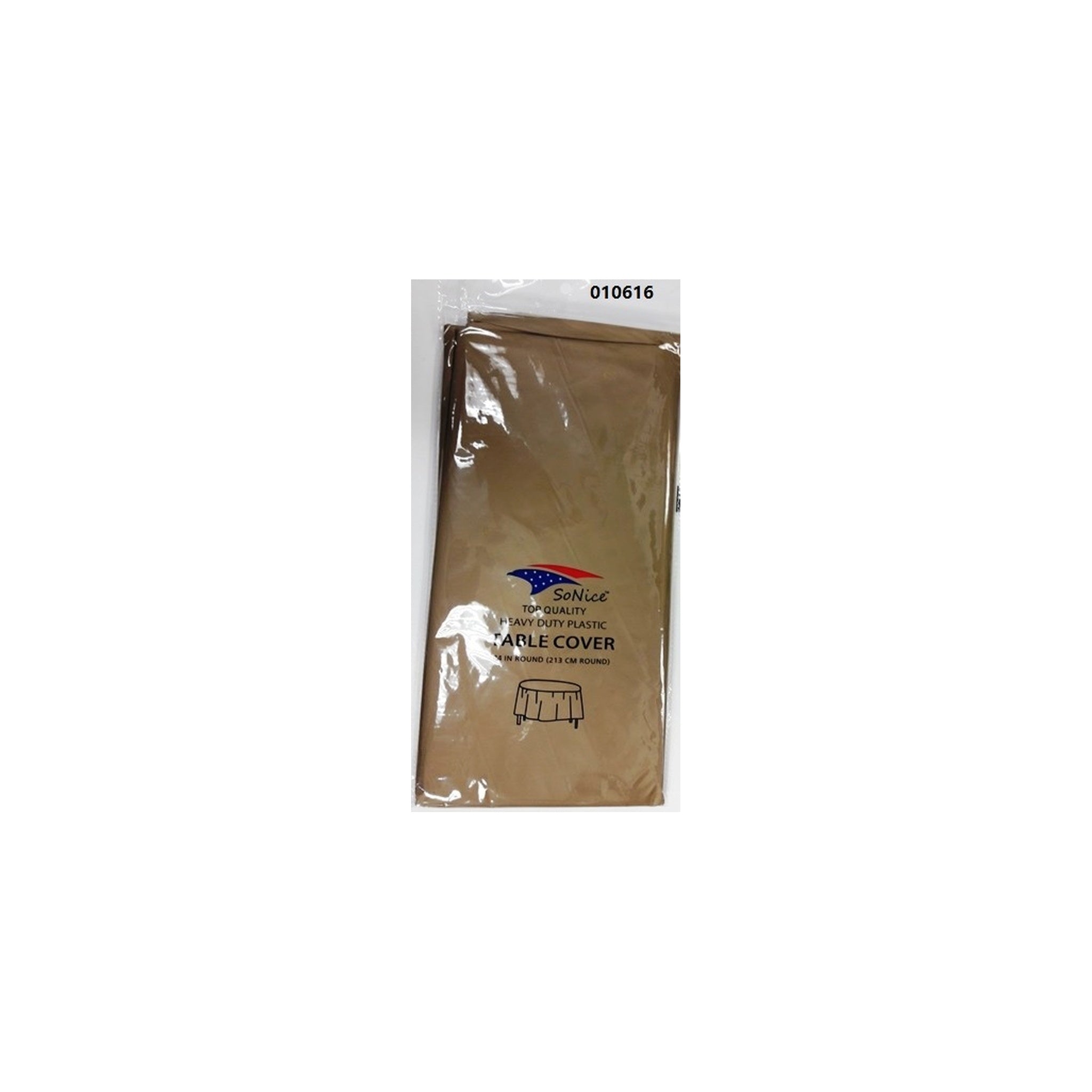 Round Tablecover Gold